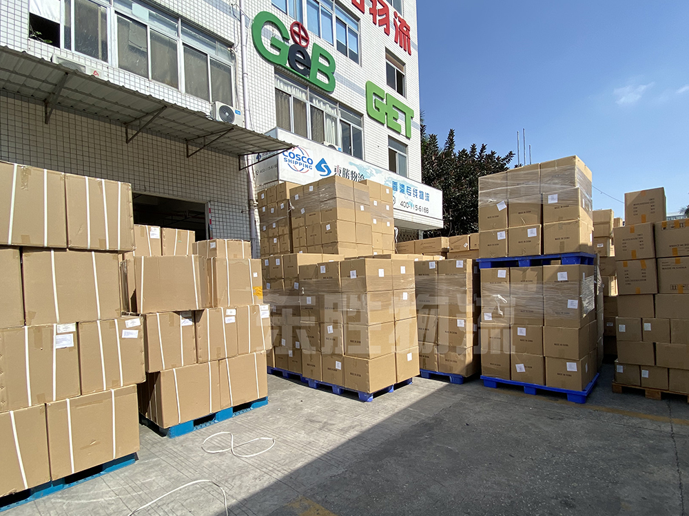 面罩等防疫產品出口案例圖-東勝物流