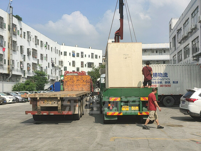 惠州到香港物流；惠州到香港貨運公司；深圳東勝物流運輸到香港案例圖